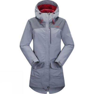 Parka Skogstad Myklebust Mujer Gris - Chile FCQ670913